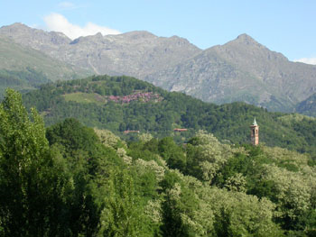 Veduta di Oropa